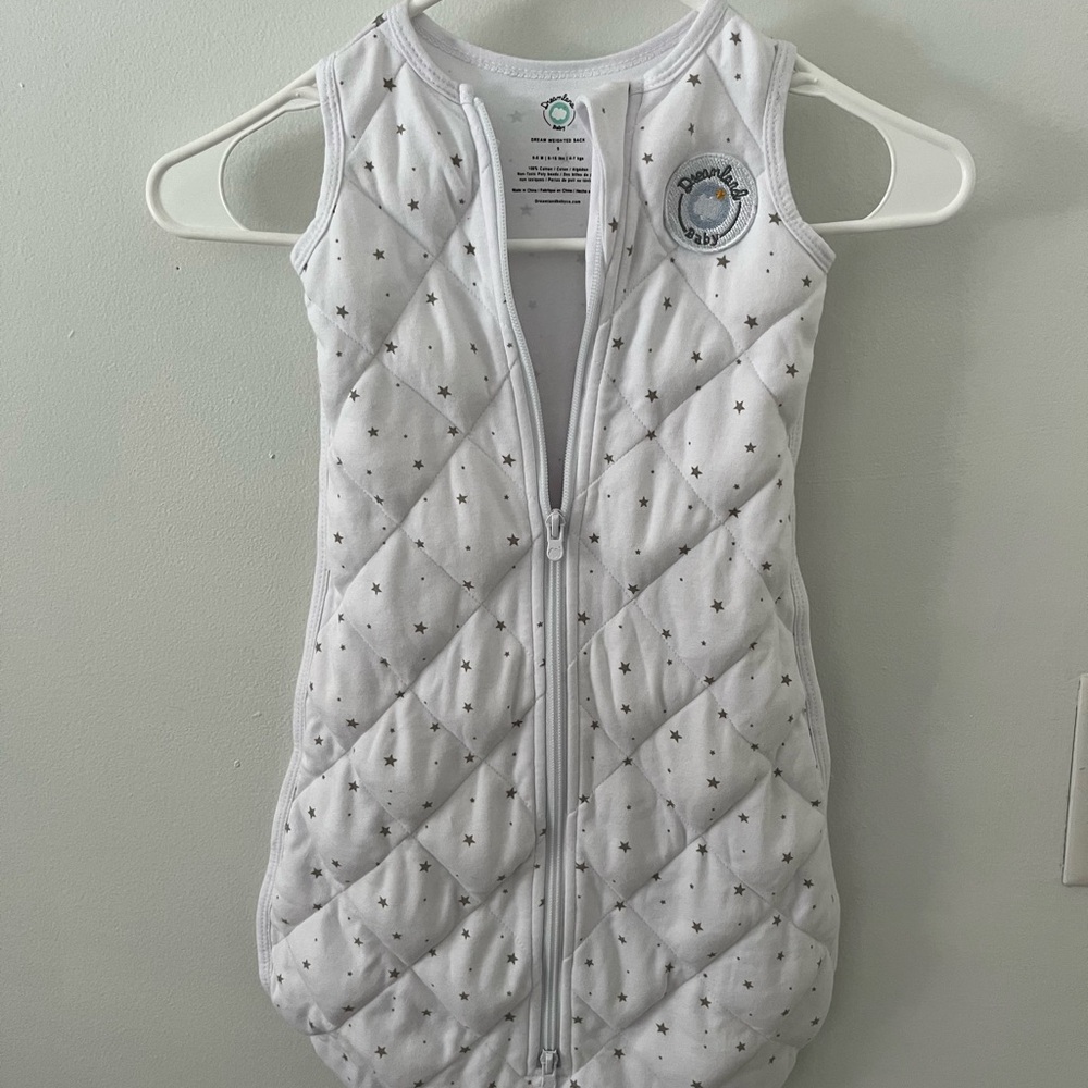 Dream and baby Starry Gray Kids Sleep Sack